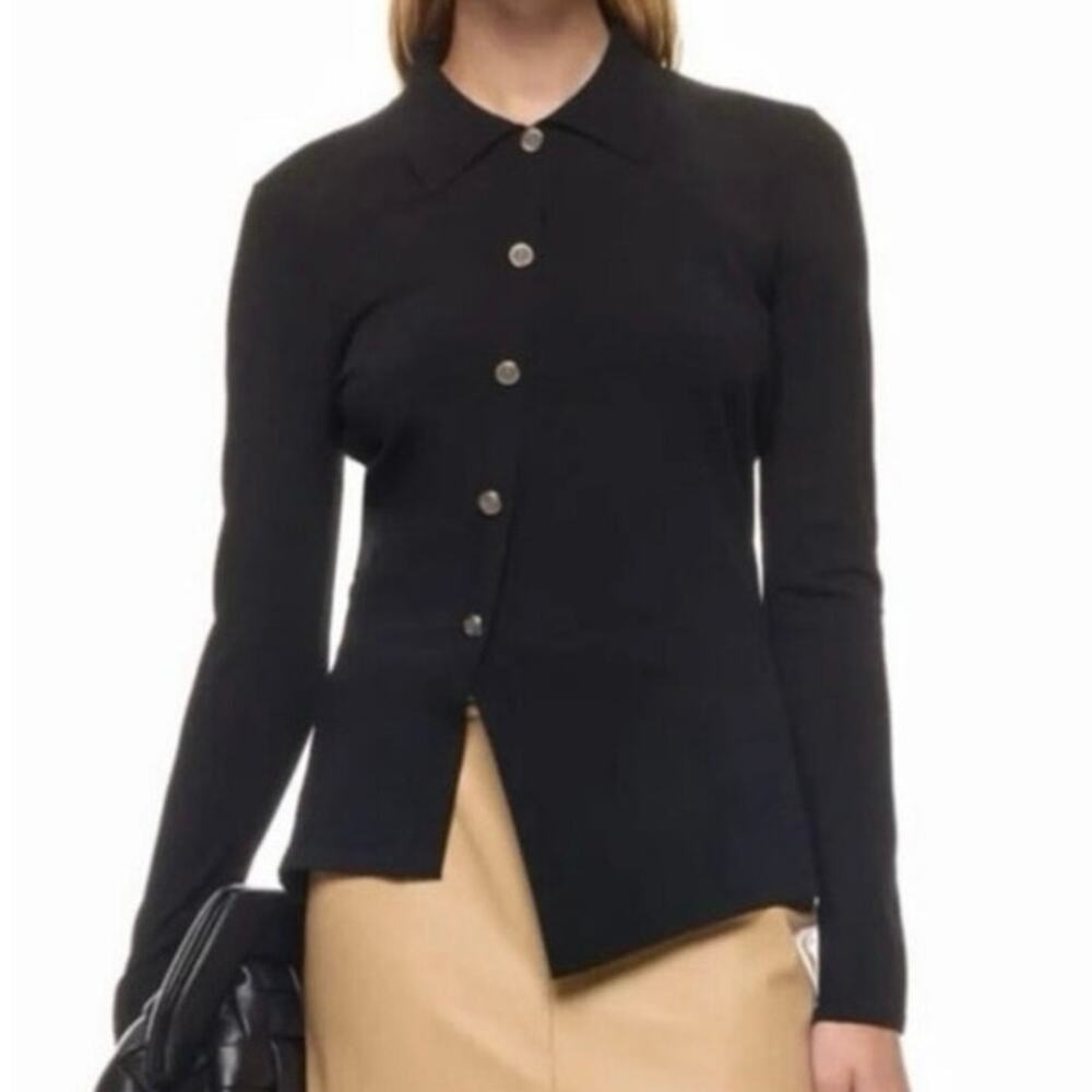 Tanya Taylor Levine black Knit Top  Small